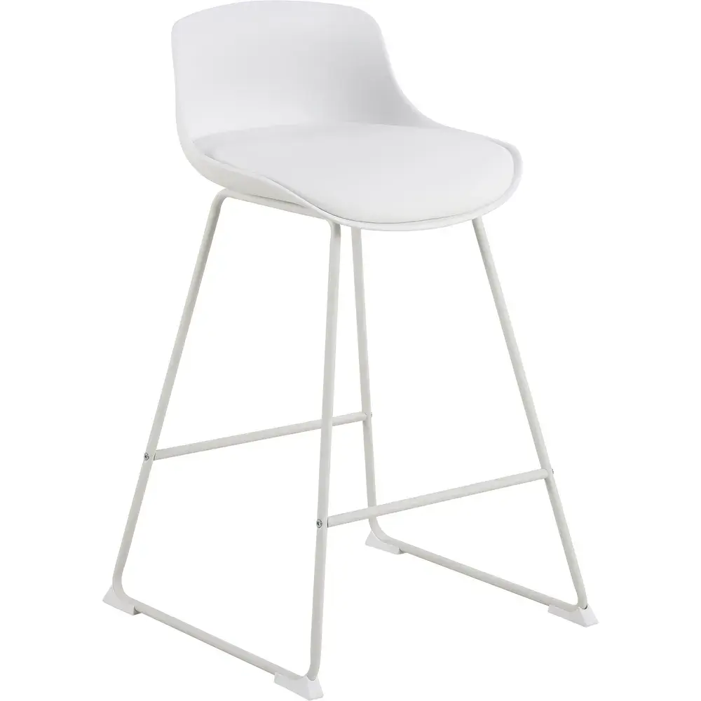 Barová židle Tina 84 cm bílá