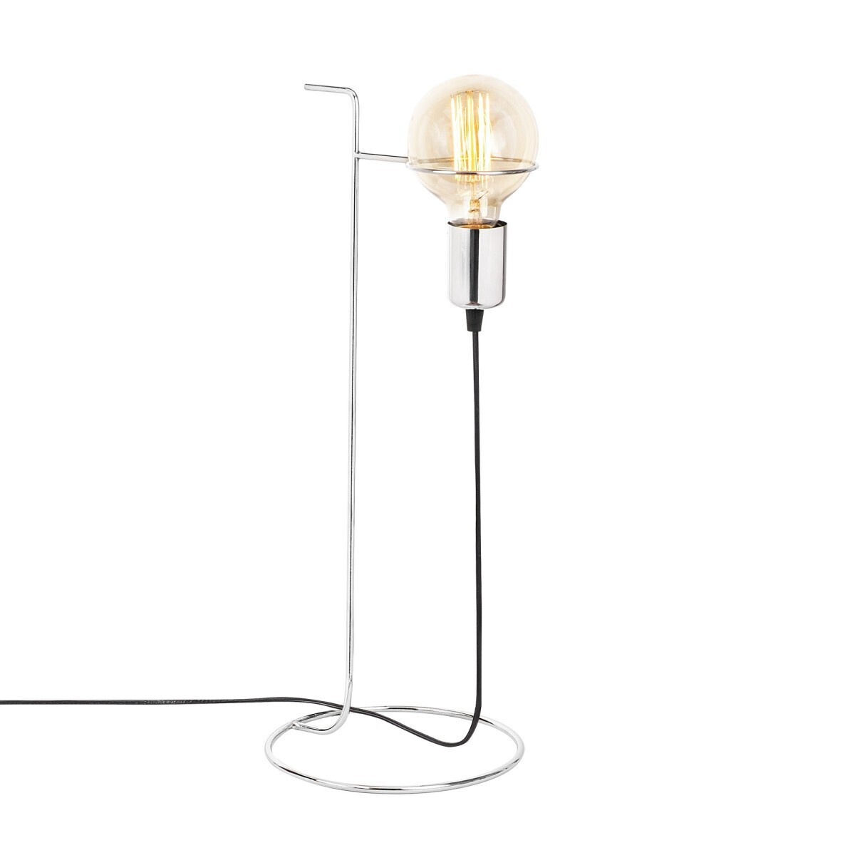 Stolová lampa Pota chróm
