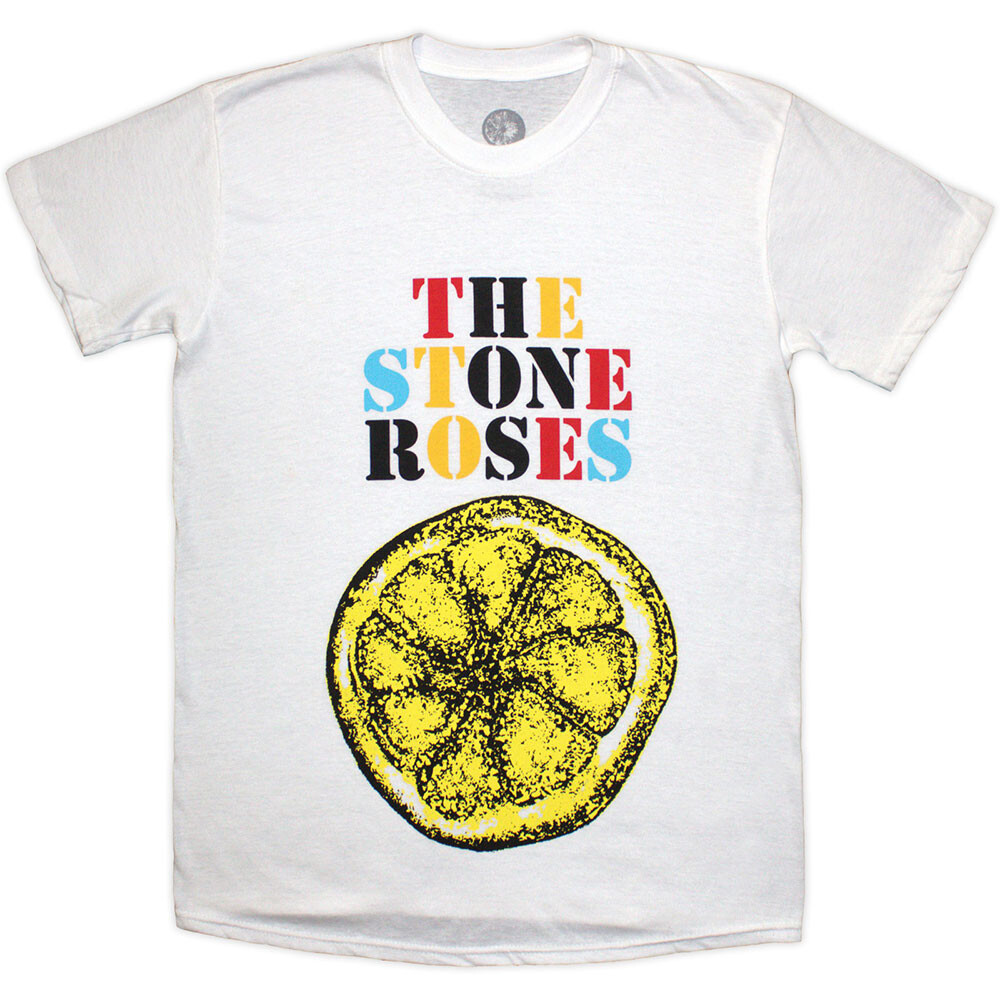 The Stone Roses tričko Lemon Multicolour Biela S
