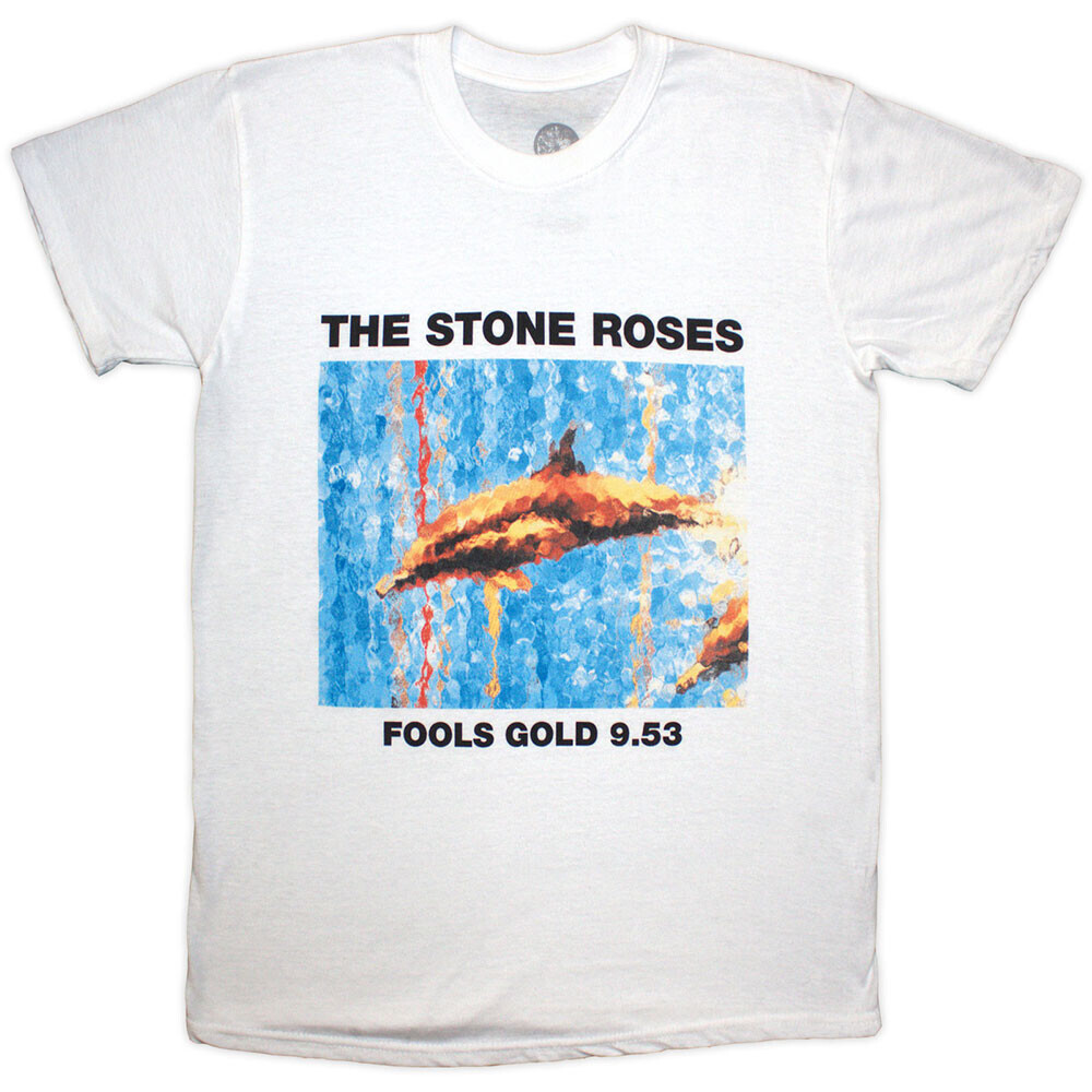The Stone Roses tričko Fools Gold Biela S