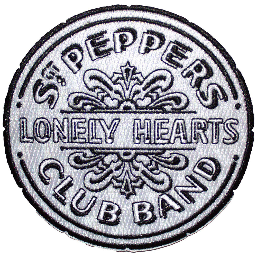 The Beatles Sgt Pepper Drum B&W