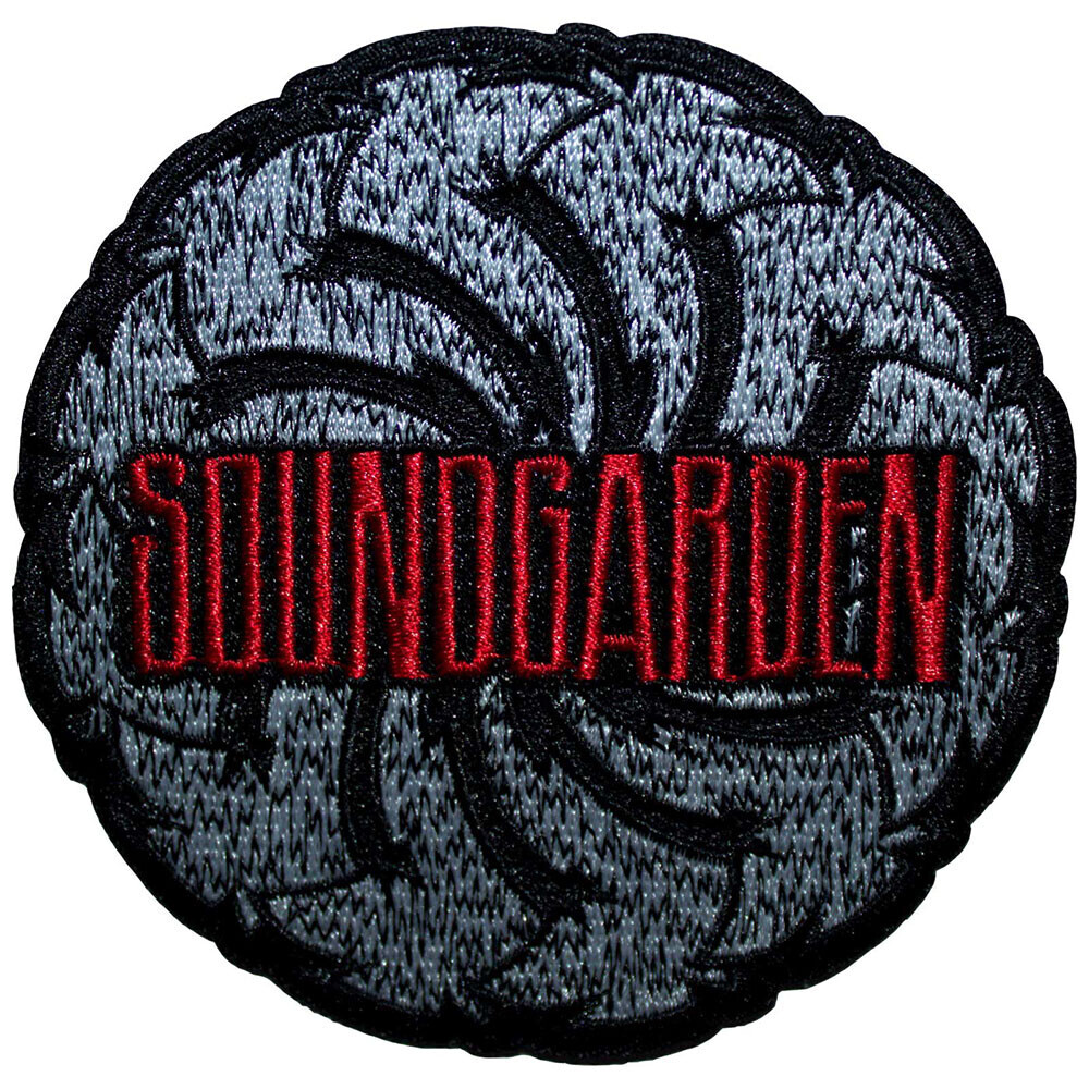 Soundgarden Logo Swirl B&W