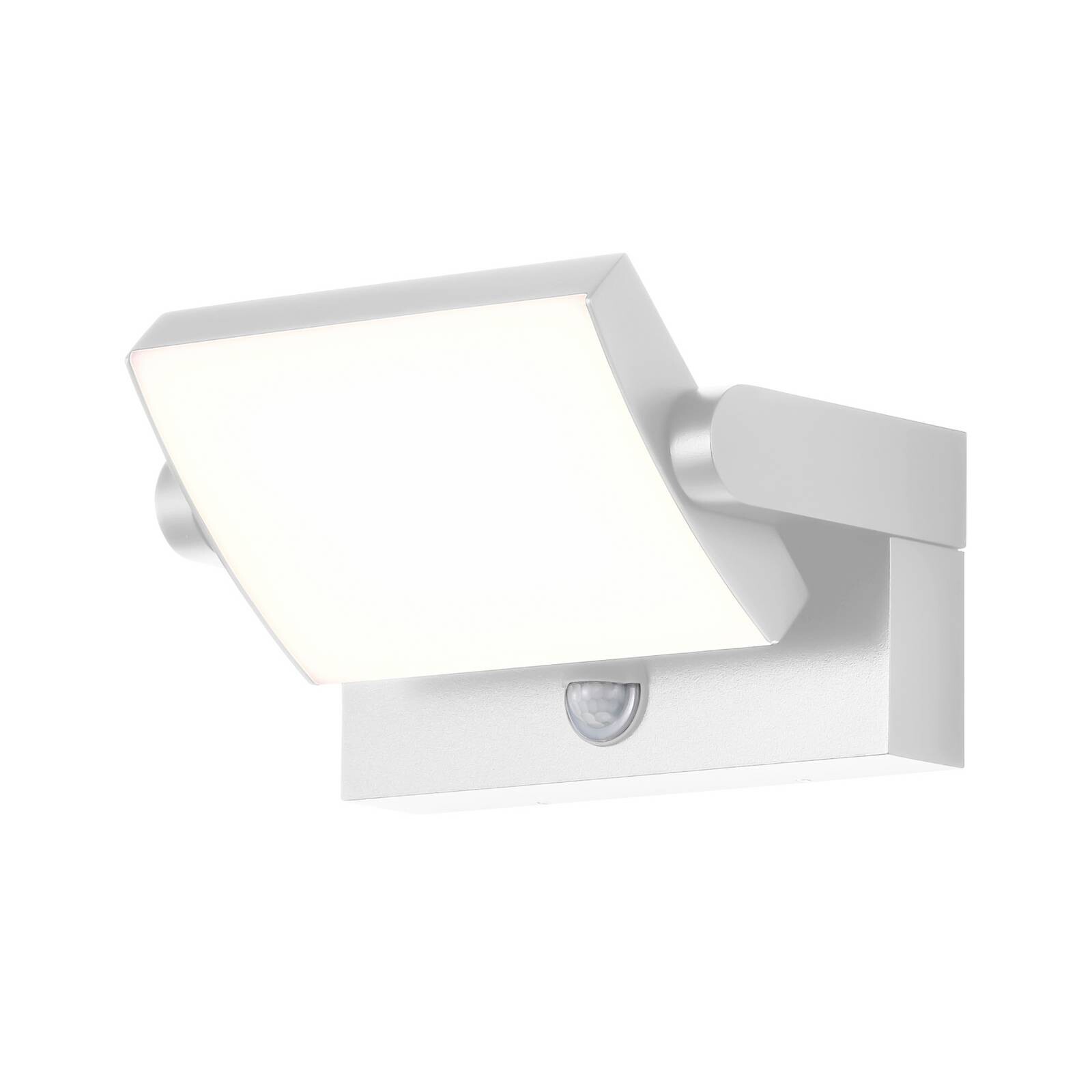 Nástenné svetlo CMD 9111, senzor, biele, 21 cm, CCT, IP54