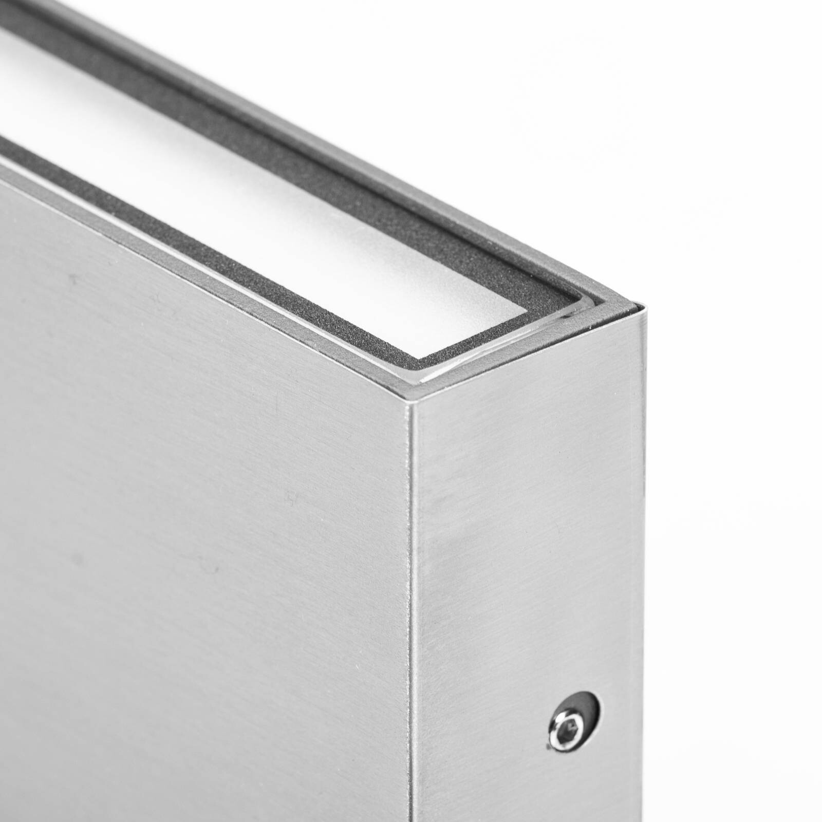 Vonkajšie nástenné svietidlo LED CMD 9061, 11 cm, nerezová oceľ, hore/dole, IP54