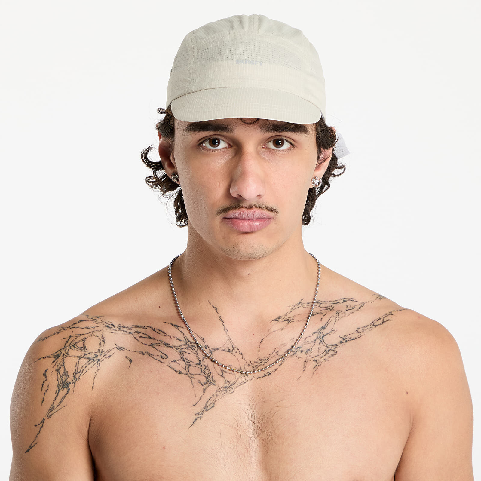 Šiltovka Satisfy Rippy Air Trail Cap Off-White Universal