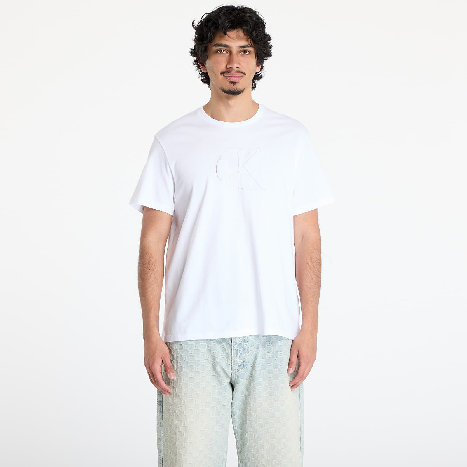 Tričko Calvin Klein Jeans Short Sleeve 20S Tee White S