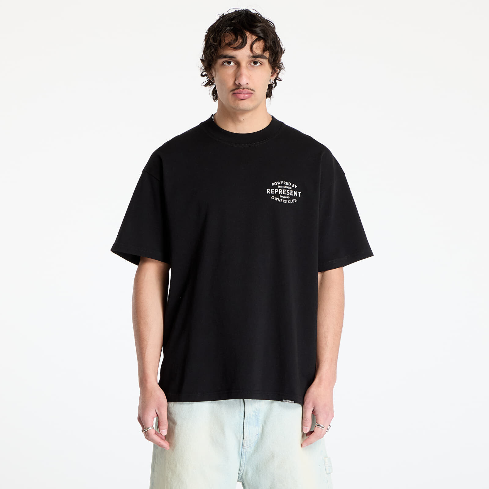 Tričko REPRESENT Represent Owners Club Stamp T-Shirt Jet Black S