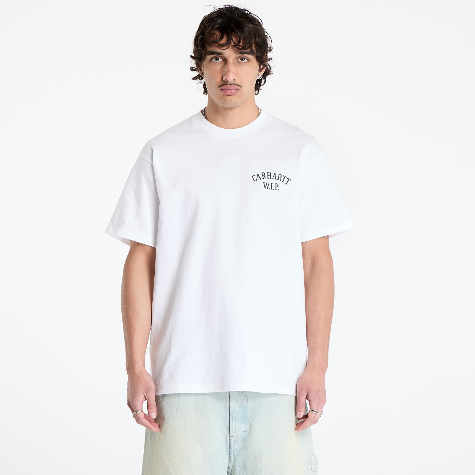 Tričko Carhartt WIP S/S Cabinetry T-Shirt UNISEX White/ Black L