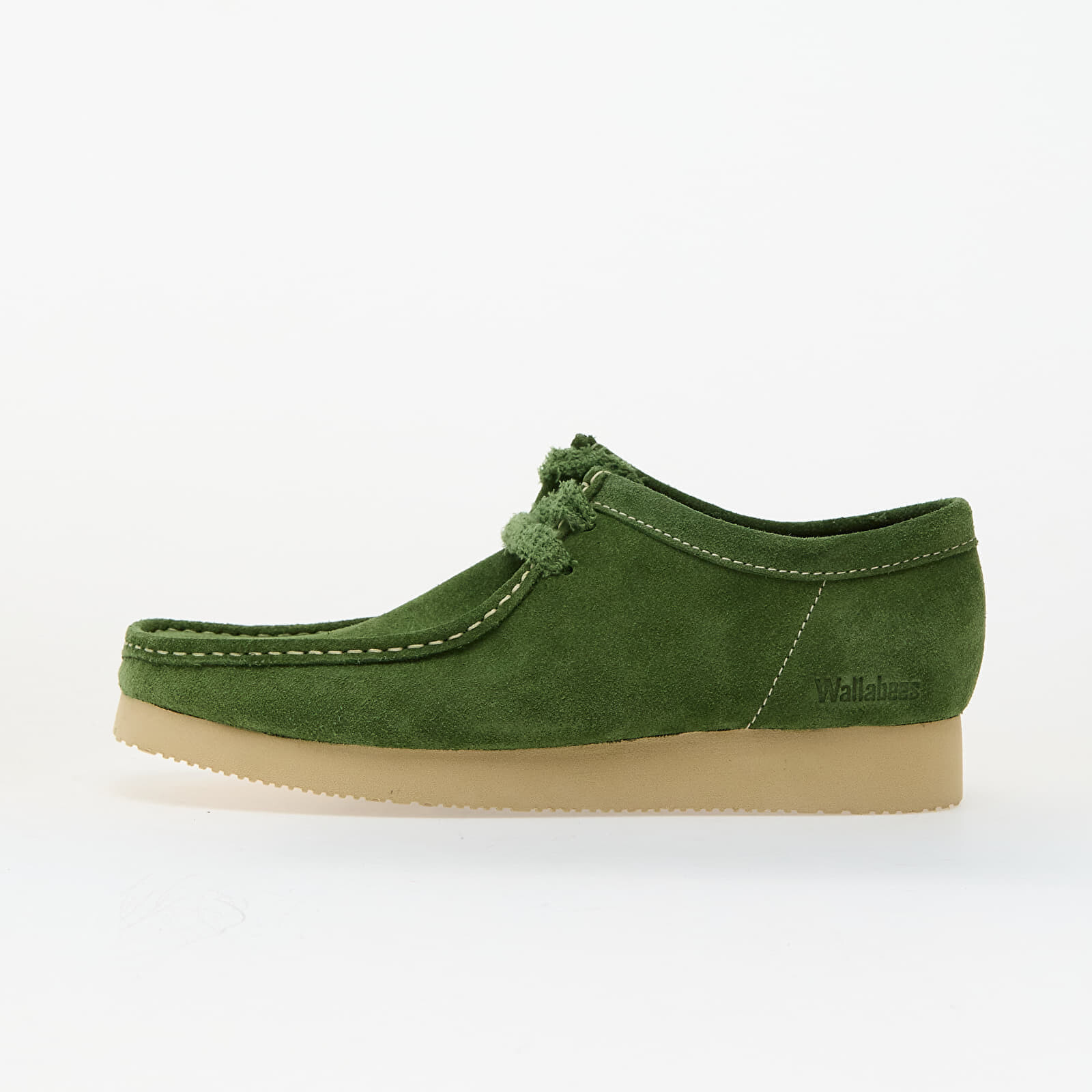 Tenisky Clarks Originals Wallabee 2604 Green Suede EUR 41.5