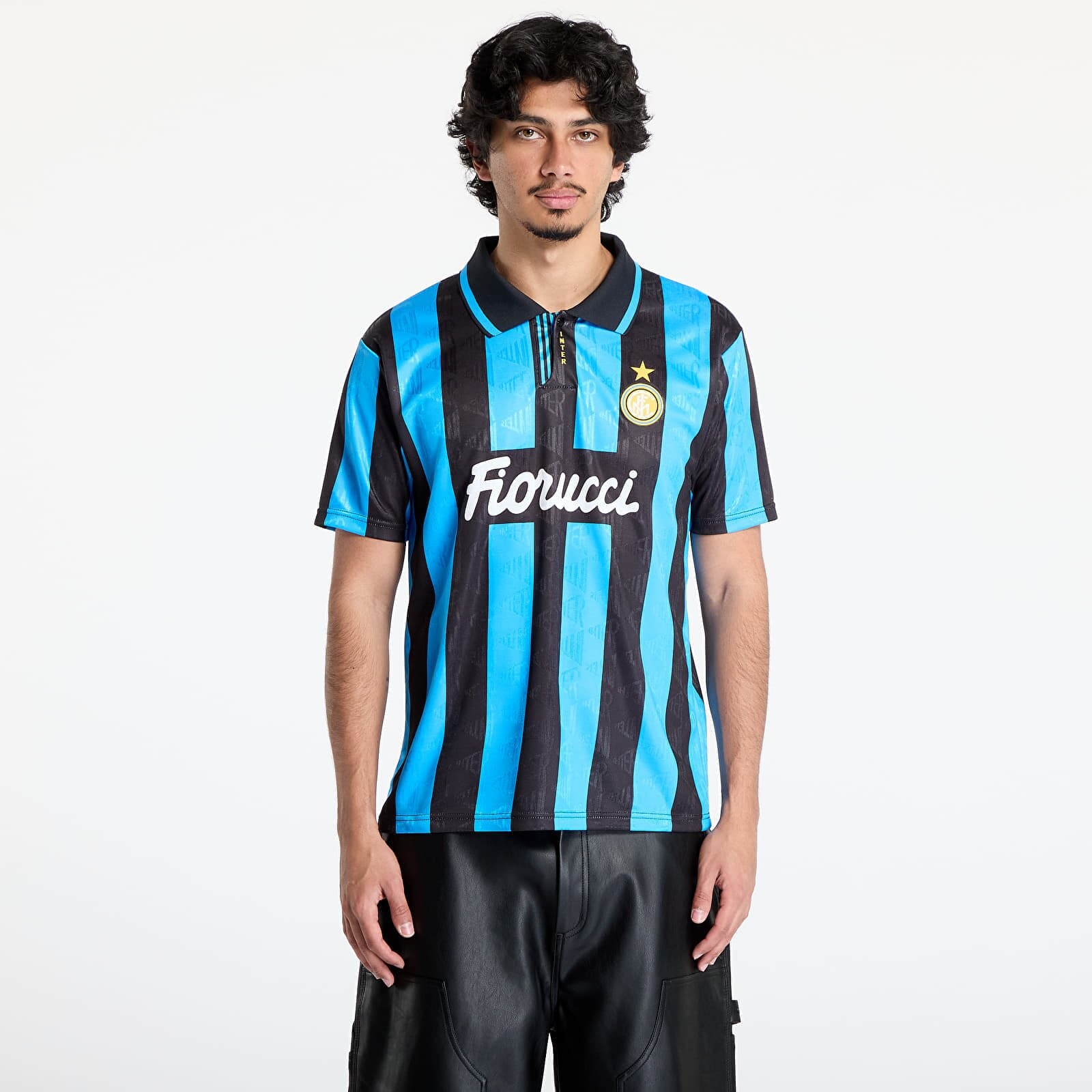 Dres COPA FC Internazionale 1993 - 94 Retro Football Shirt UNISEX Blue/ Black L
