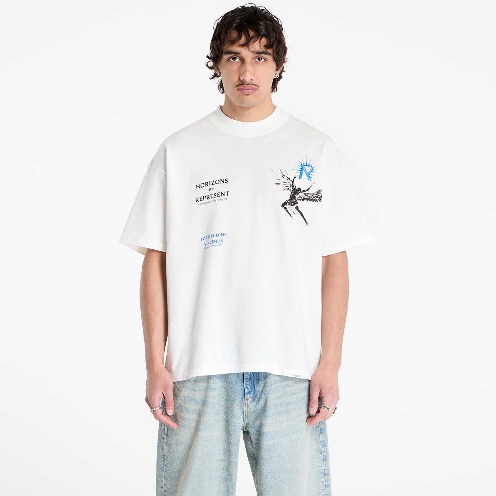 Tričko REPRESENT Icarus T-Shirt Flat White S