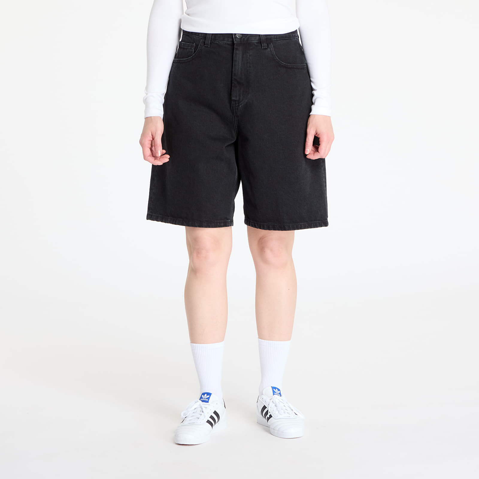 Šortky Carhartt WIP W' Brandon Short Black S
