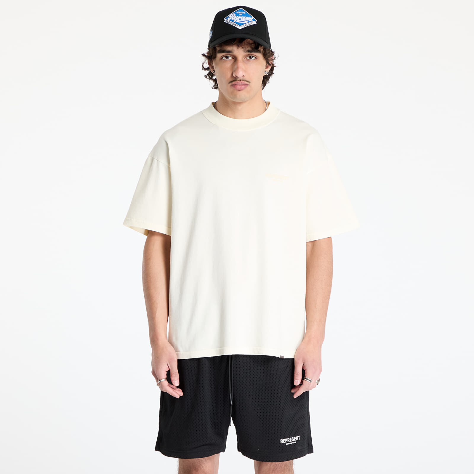 Tričko REPRESENT Represent Owners Club T-Shirt Buttercream S