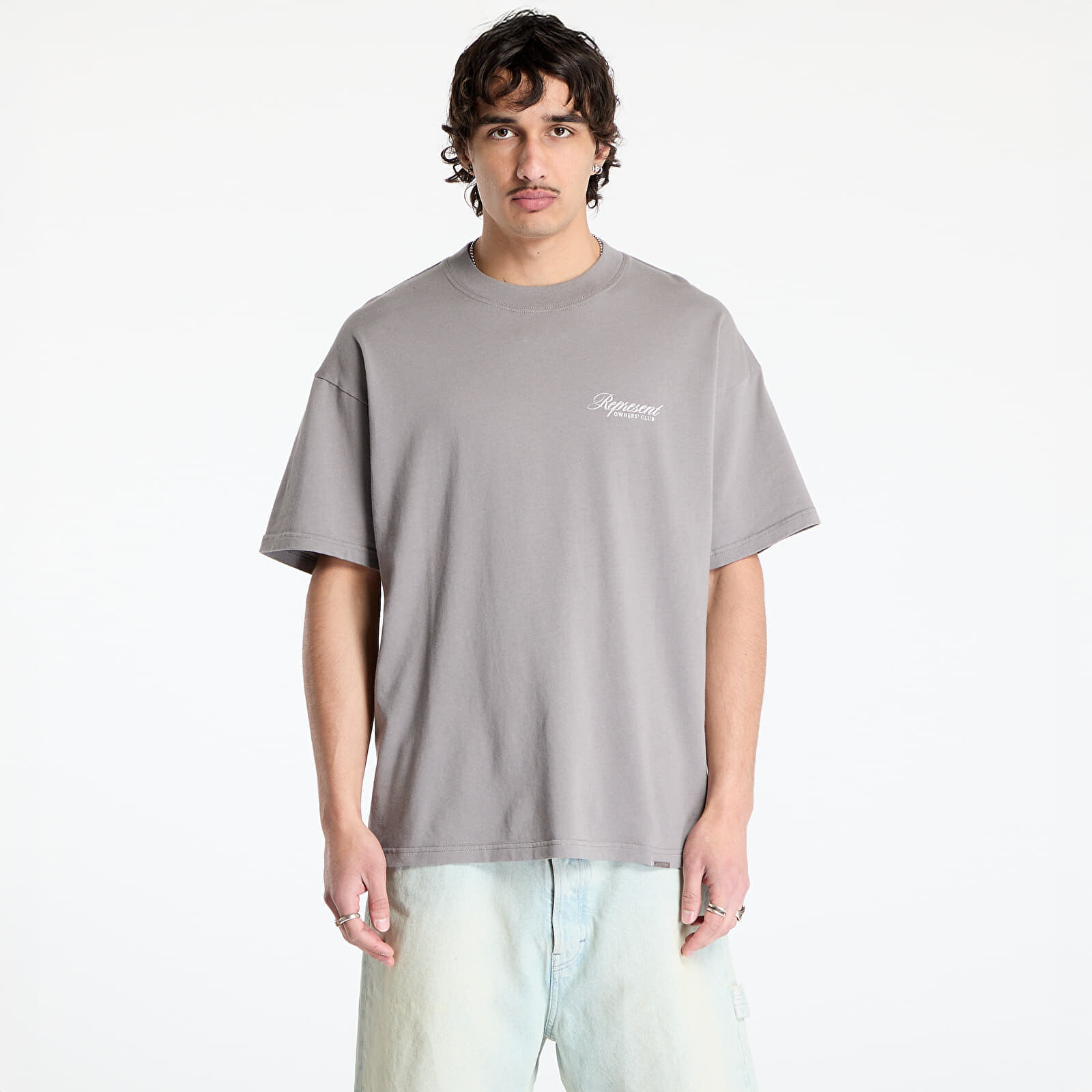 Tričko REPRESENT Represent Owners Club Script T-Shirt Slate S
