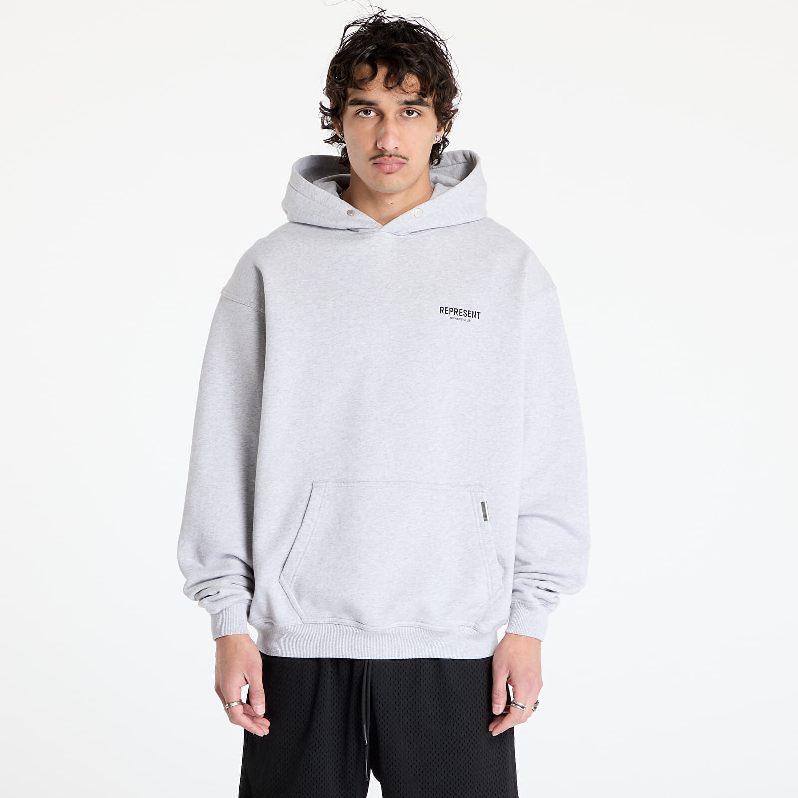 Mikina REPRESENT Represent Owners Club Hoodie Ash Grey XXL