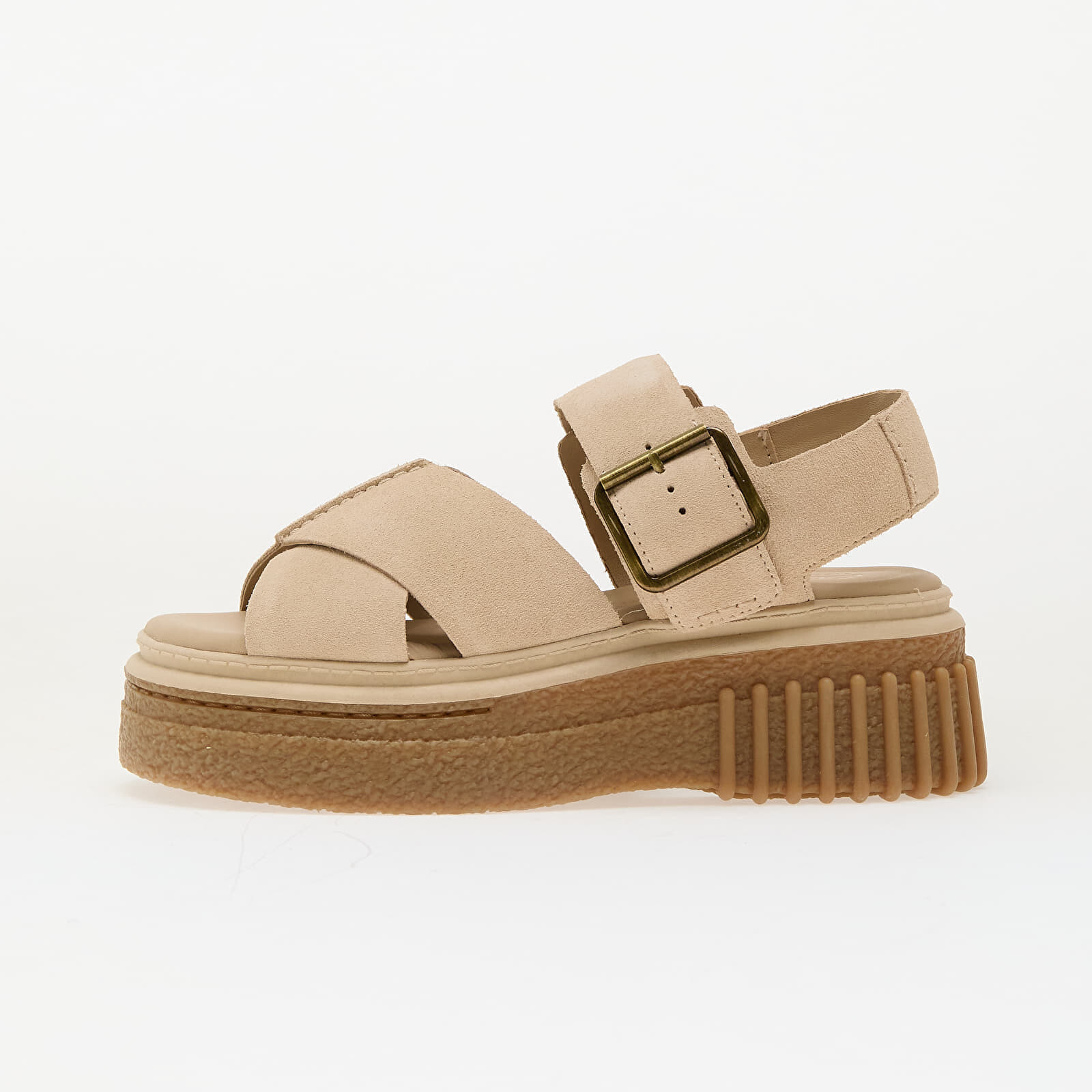 Tenisky Clarks Originals Evamar Wish Ecru Suede EUR 39