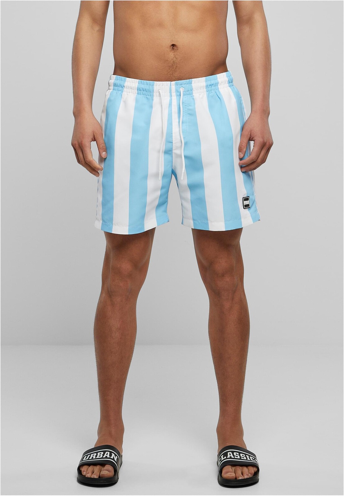 Balticbluebarstripe swimming shorts pattern