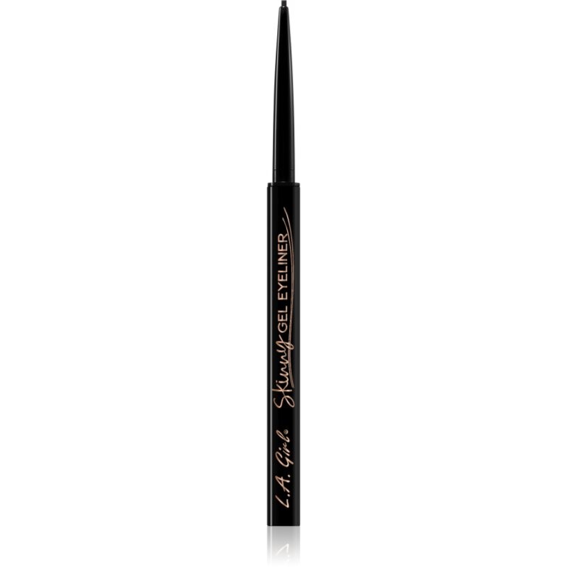 L.A. Girl Cosmetics Skinny gélové očné linky odtieň Silky Black 0.1 g