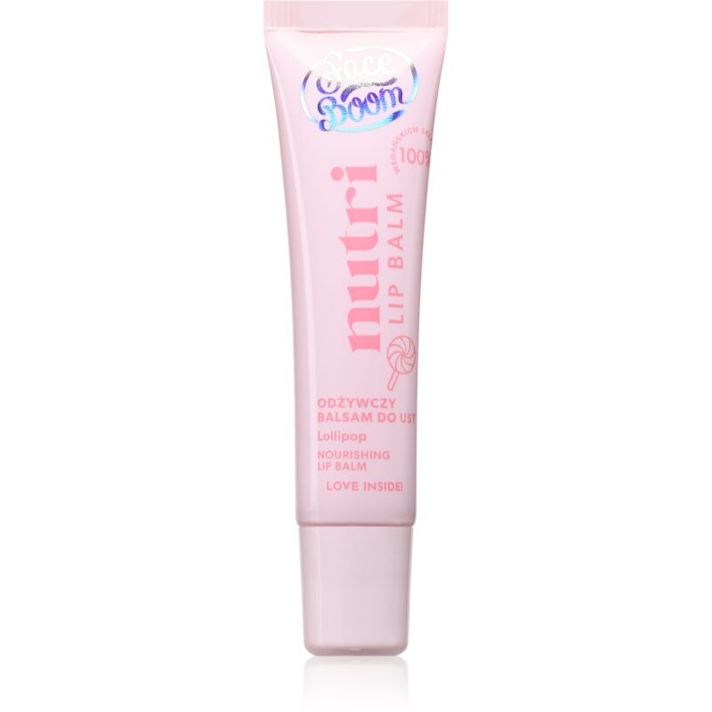 BodyBoom FaceBoom Nutri Lip Balm výživný balzam na pery odtieň Lollipop 10 g
