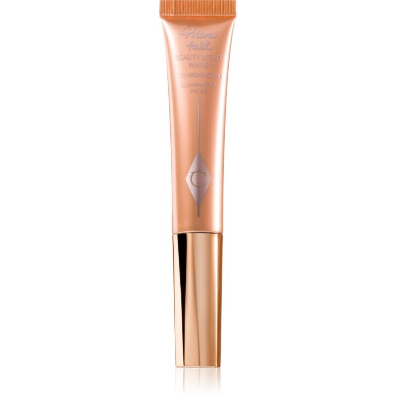Charlotte Tilbury Beauty Light Wand tekutý rozjasňovač v hubke odtieň Pillow Talk Medium 12 ml