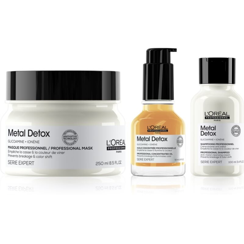 L’Oréal Professionnel Serie Expert Metal Detox výhodné balenie pre farbené vlasy