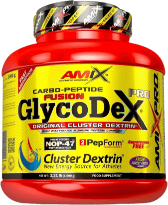 AMIX Pro GlycoDex Pro, Lesné ovocie 1500 g