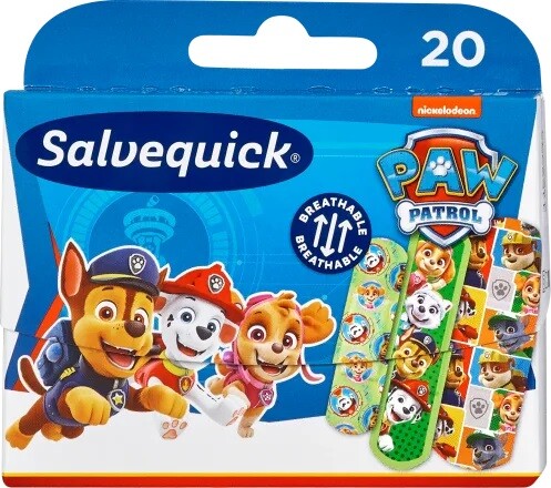 Salvequick Paw Patrol náplasť 20ks
