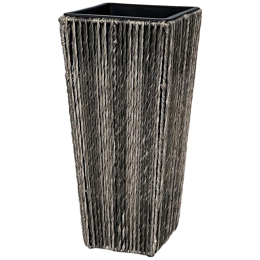 Kvetináč BIANIA šedý 28X28X60