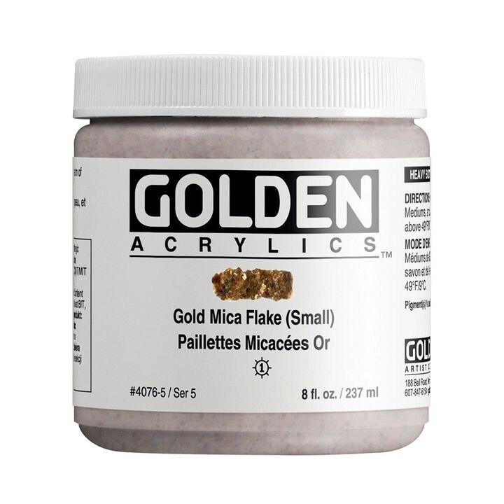 Akrylová farba GOLDEN Heavy Body Mica Flake 118 ml | Various Colors