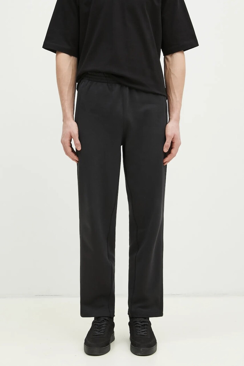 Tepláky adidas Originals Essential pánske, čierna farba, jednofarebné, JC9576
