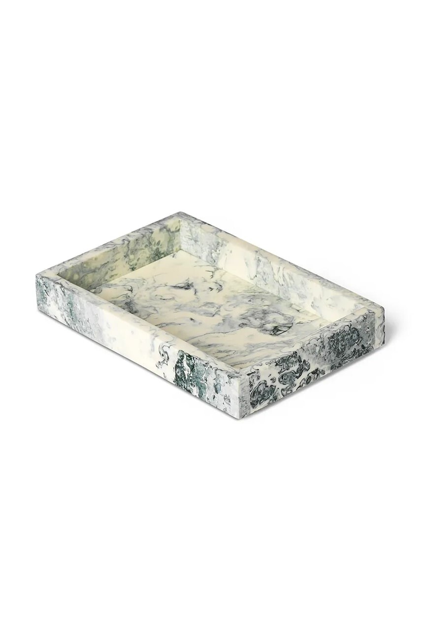 Dekoratívny podnos ferm LIVING Mist Tray biela farba
