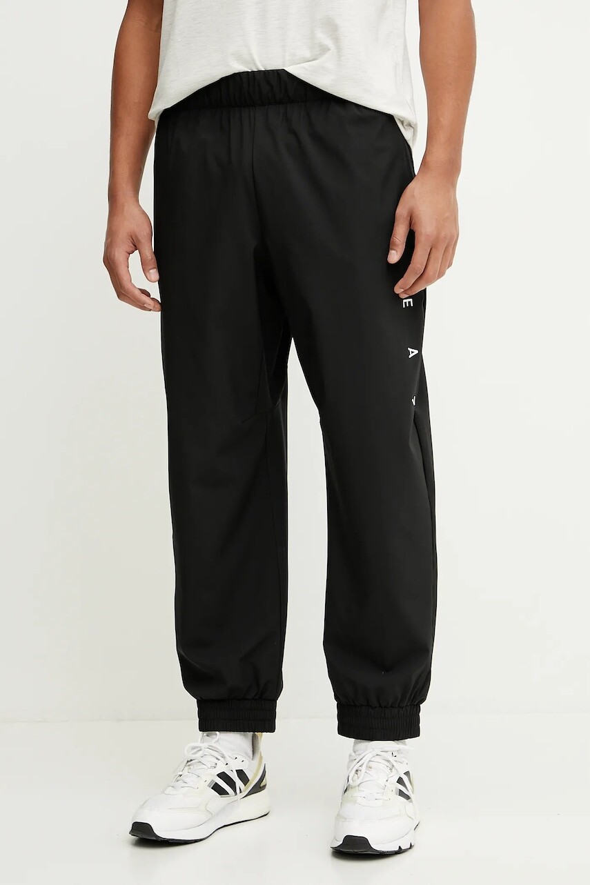 Tepláky EA7 Emporio Armani čierna farba, s potlačou, AF13417.7M000113