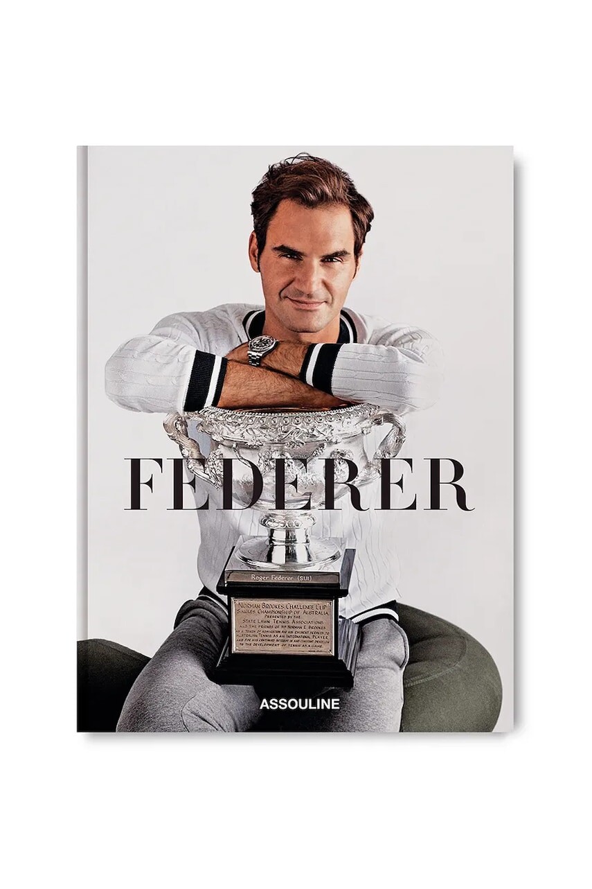 Kniha Assouline Federer by Doris Henkel, English biela farba