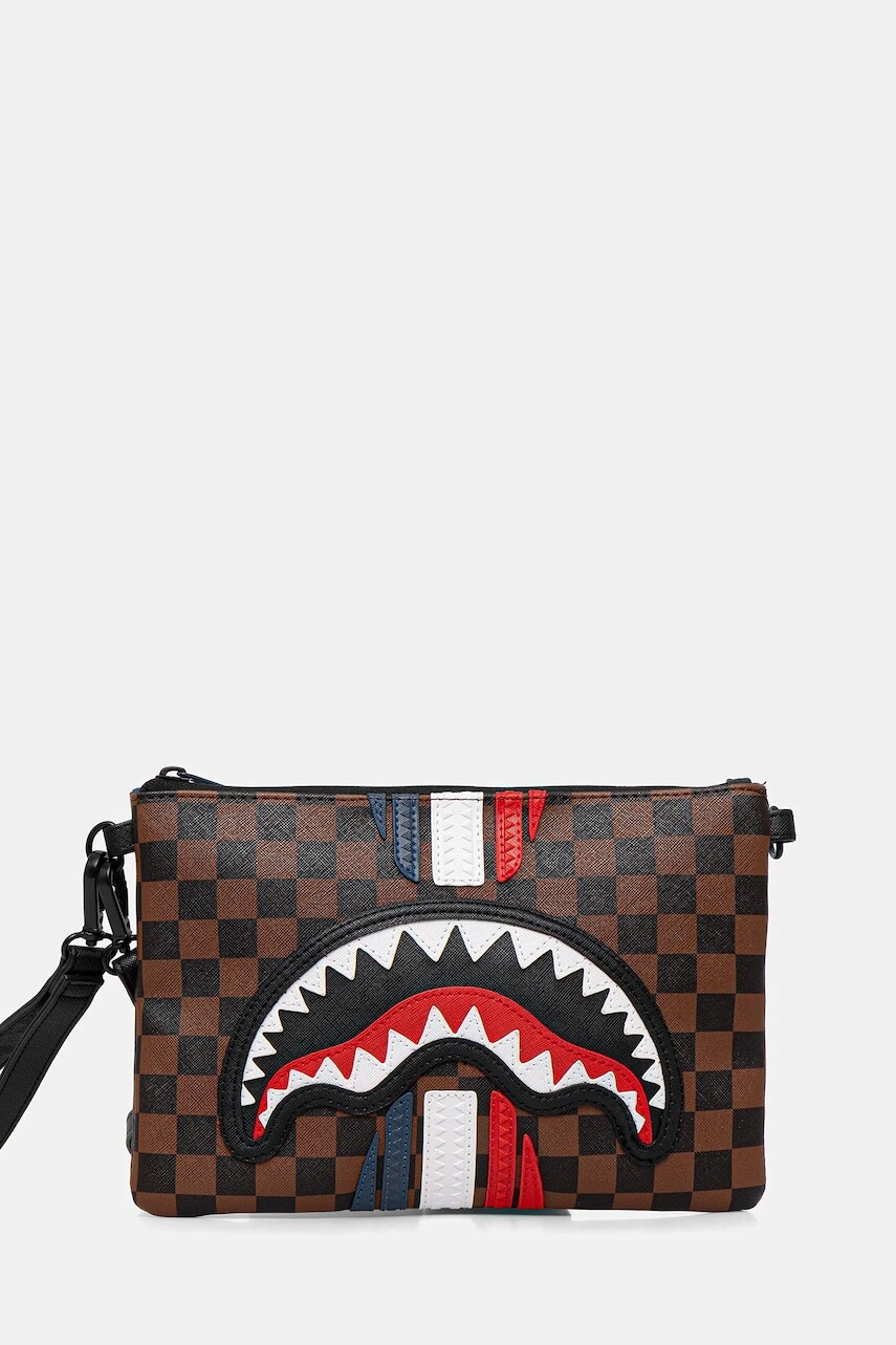Malá taška Sprayground hnedá farba, 910B7493NSZ