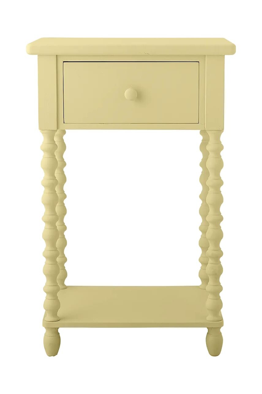 Stolík Bloomingville Salino žltá farba