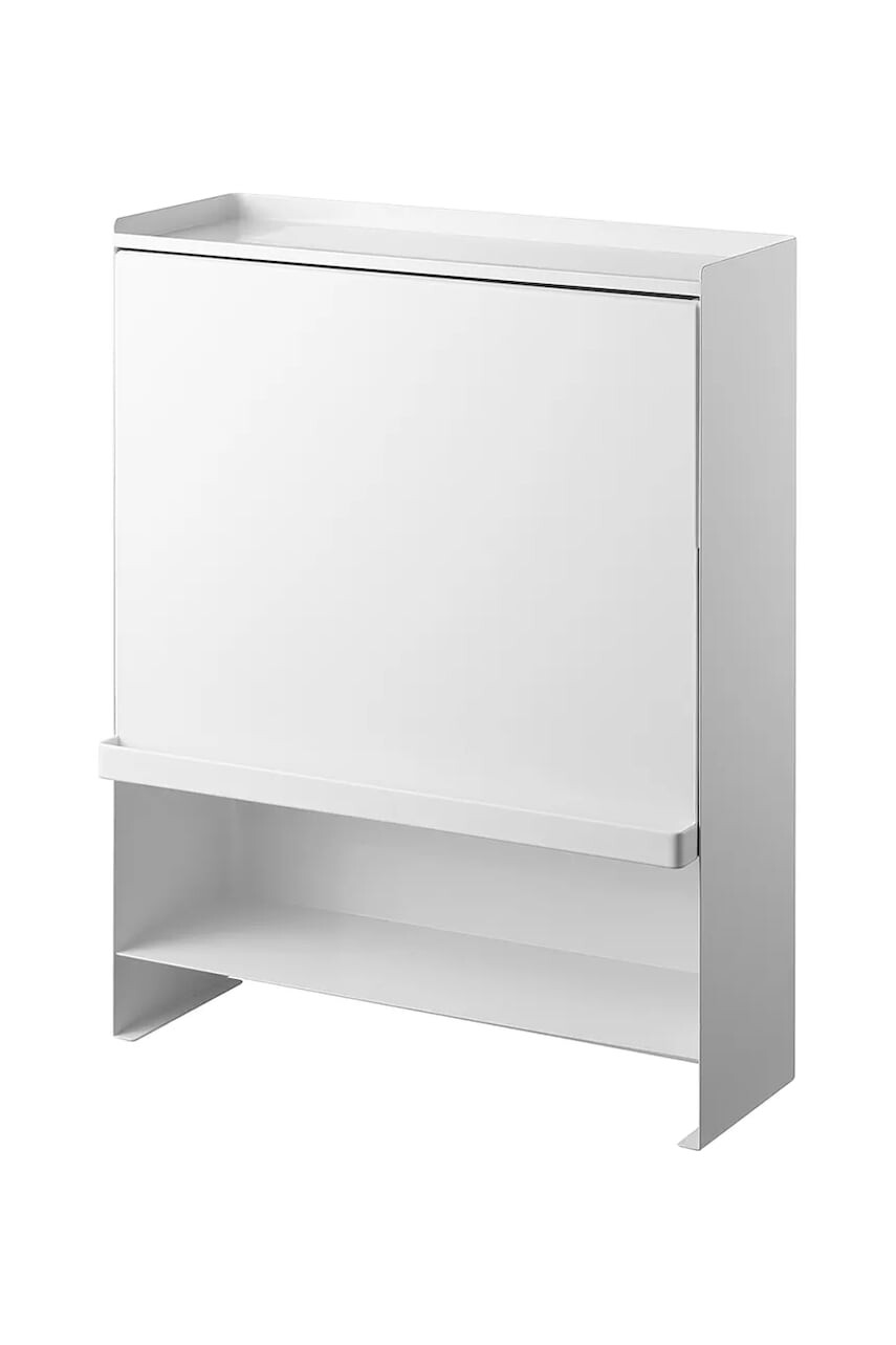 Organizér na korenie Yamazaki Tower 3 biela farba