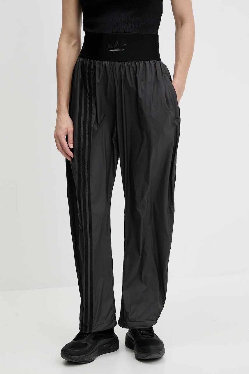 Tepláky adidas Originals Waistband Joggers čierna farba, s nášivkou, JJ0920