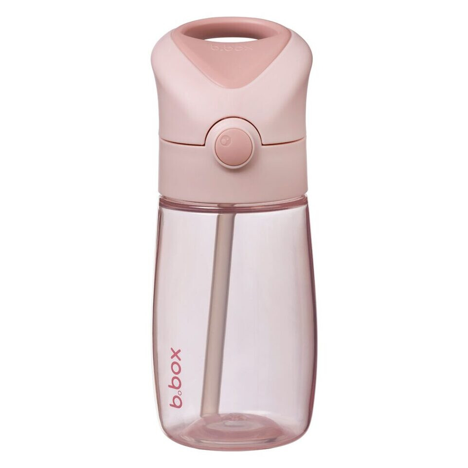 B.BOX Fľaša na pitie so slamkou Junior blush crush 380 ml