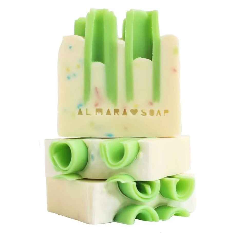 ALMARA SOAP Tuhé mydlo Confetti and Bubbles 100 ± 5 g
