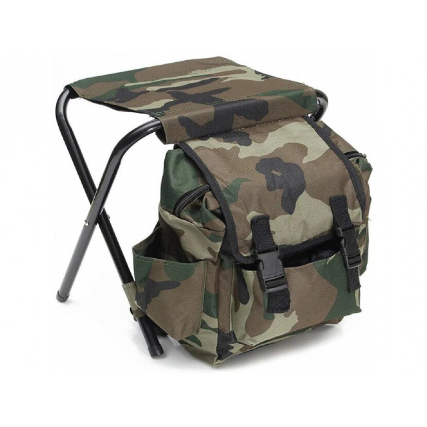Batoh 10 l so stoličkou - woodland