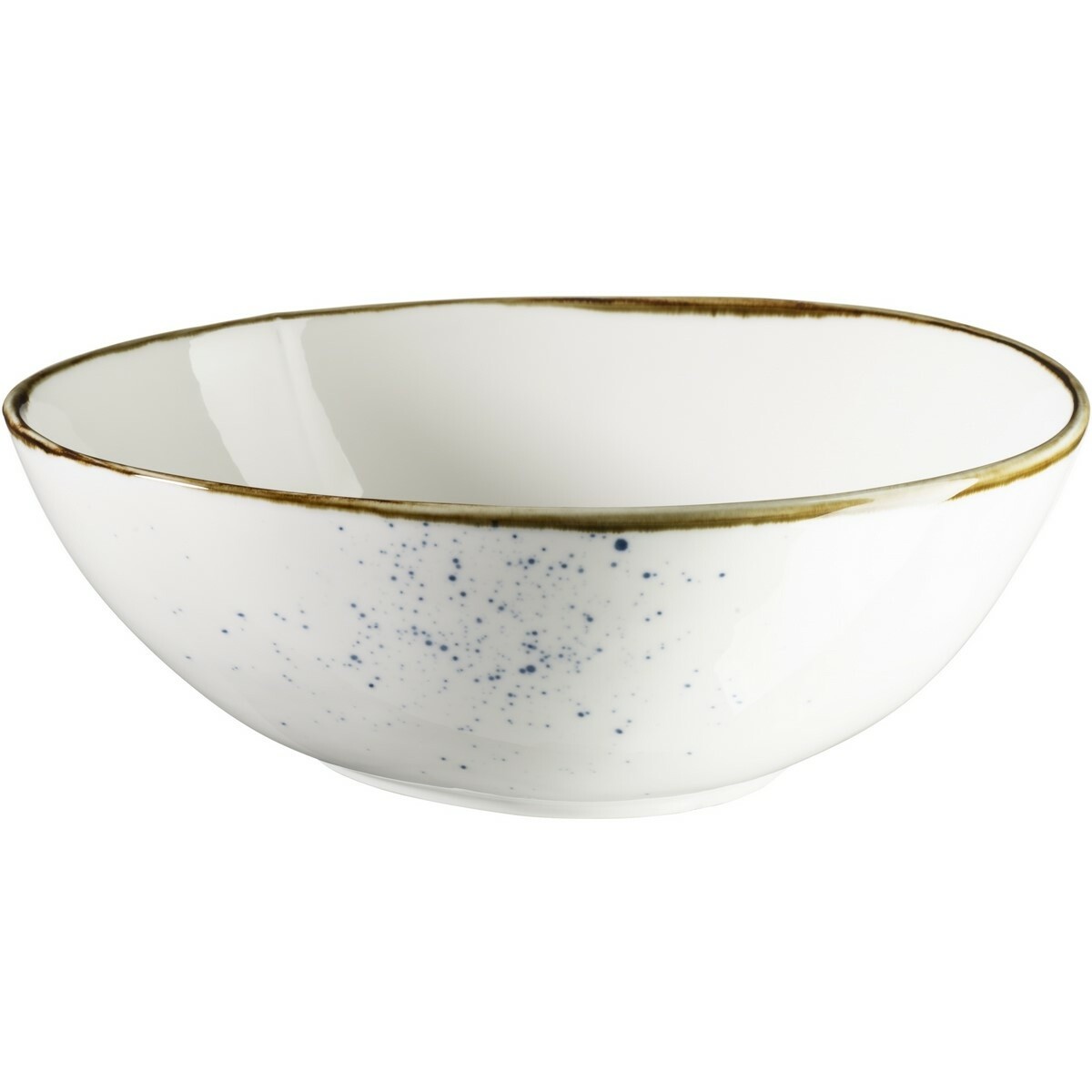 Mäser Oválna miska Pintar Biele modré bodky 22 x19 cm, L