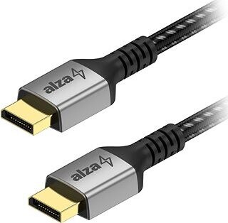 AlzaPower AluCore DisplayPort 1.4 8K 1 m čierny