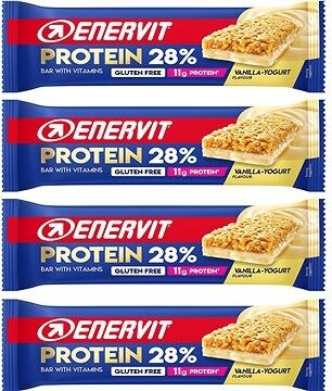 Enervit Protein Bar 28% vanilla-yogurt 4 x 40g