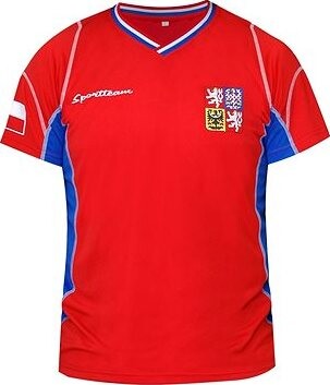 SportTeam Futbalový dres ČR 1, veľkosť S