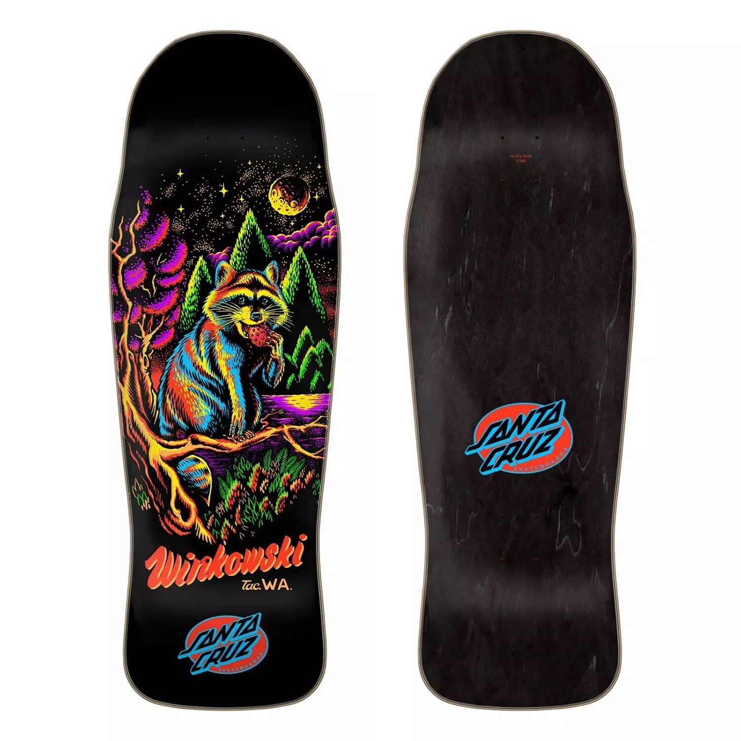 Santa Cruz Skateboards Winkowski Trash Panda Pro Shaped