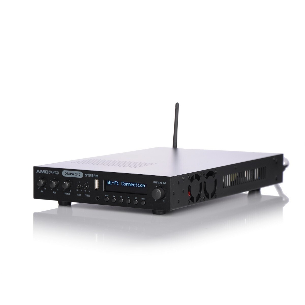 AMC DMPA 120 STREAM-multimediálny zosilňovač/prehrávač 120W
