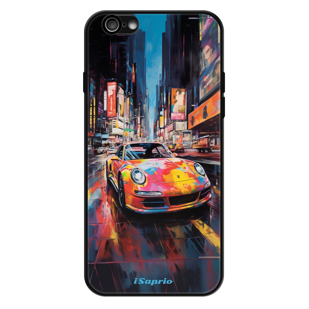 Lesklé puzdro Exclusive iSaprio - Abstract Porsche - iPhone 6/6S