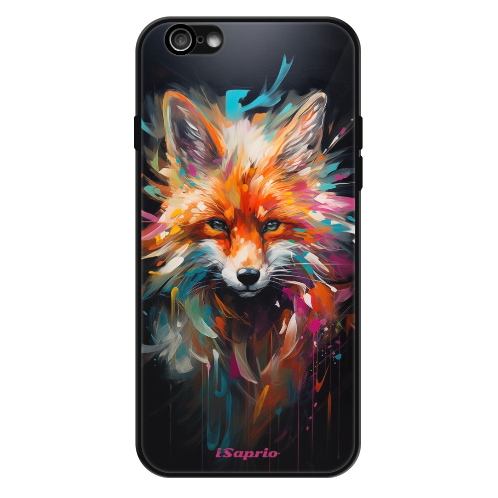 Lesklé puzdro Exclusive iSaprio - Neon Fox - iPhone 6/6S