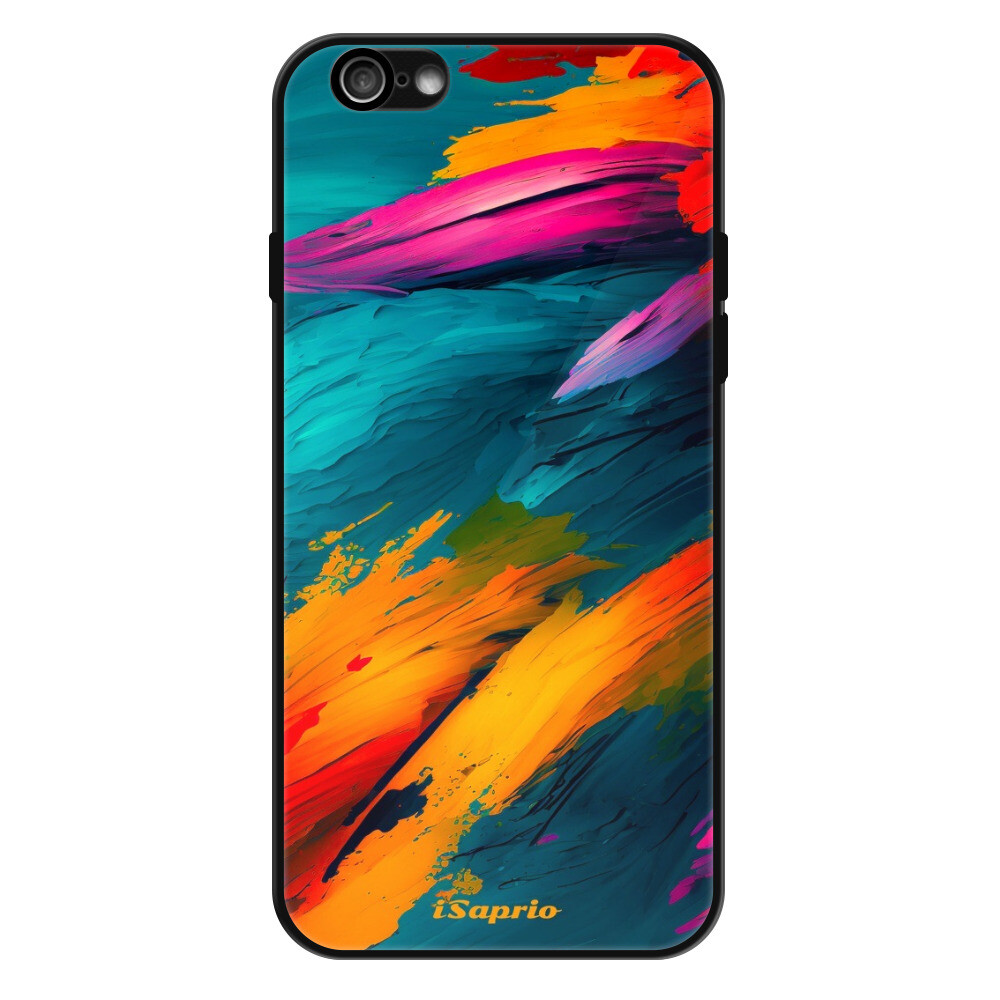 Lesklé puzdro Exclusive iSaprio - Blue Paint - iPhone 6/6S