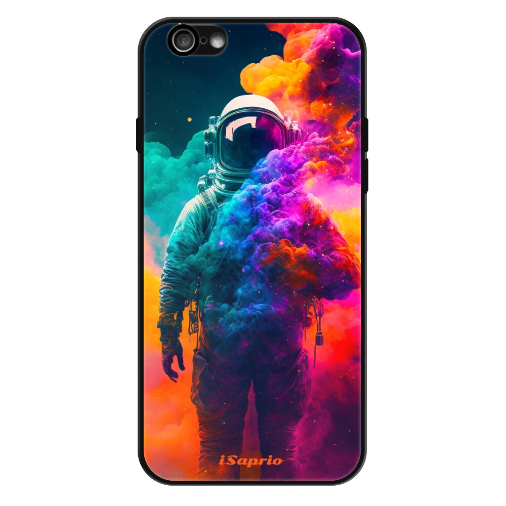 Lesklé puzdro Exclusive iSaprio - Astronaut in Colors - iPhone 6/6S